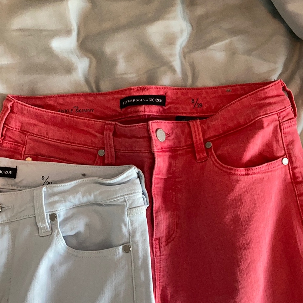 Liverpool jeans for Nic and Zoe. NWOT.